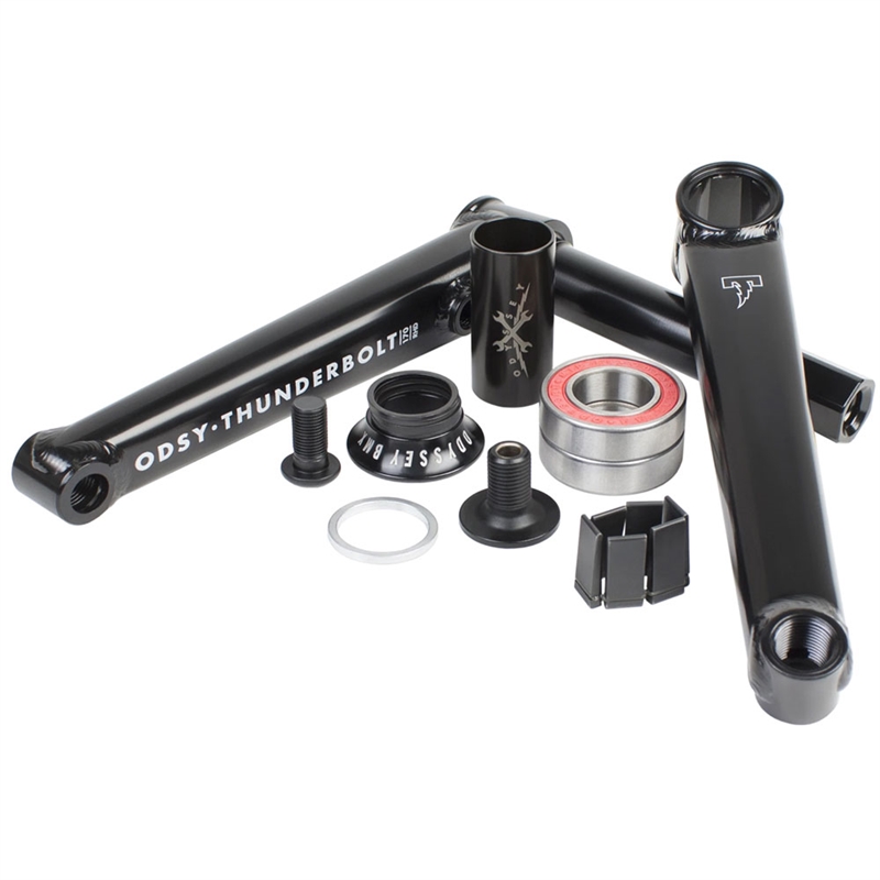 Odyssey Thunderbolt+ Cranks RHD/LHD Rust Proof Black from