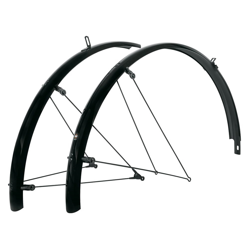 SKS Bluemels B55 700c Fender Set Glossy Black from Bike Bling